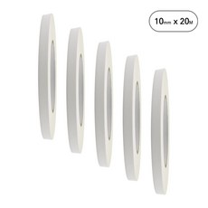 아트위브 마스킹 테이프 종이테이프 아이보리 10mm, 5개
