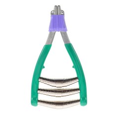 3 스프링 클램핑 도구 손으로 당기는 시동 클램프 테니스 라켓 스트링 기계 배드민턴 스트링 클램프 사용하기 쉬운 방법, 초록의, 1개