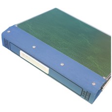 自強牌 26孔活頁帳簿夾 2620 一本入 附5色分段紙, 黑色, 1個