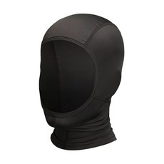 오토바이용품 오픈형 바라클라바 페이스 마스크, 아이스 실크 블랙 그레이 업그레이드 롱 노출