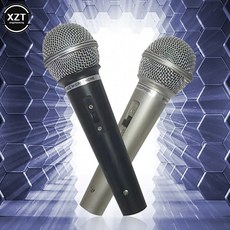 BNT 331 유선 마이크 공압 코일 컴퓨터 노래 스테레오 휴대용 놀이 성능 파티, 01 WHITE