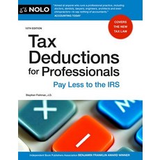 Tax Deductions for Professionals: Pay Less to the IRS Paperback, NOLO