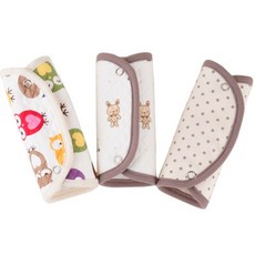 아이숲 무형광 아기띠 방수 침받이 2개1세트, 도트