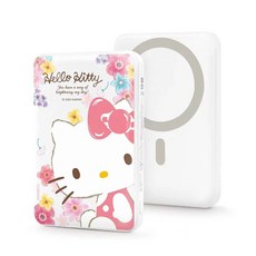 GARMMA Hello Kitty 18W PD快充磁吸無線行動電源, 鑽石糖