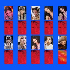 桃園出貨- BLACKPINK JENNIE特典個人SOLO card RUBY珍妮 小卡, 1個, 6
