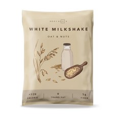 BODY GOALS 飽飽控卡白奶昔 - 巧酥可可/燕麥堅果/紅茶拿鐵口味 30g, 1個, 燕麥堅果 30g <全素>