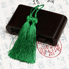 6종 색상 학사모수술 학사모태슬 국화수술 어린이집 유치원 졸업식 모자 4P, 4개, 1세트, 초록