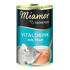 미아모아 바이탈 드링크 참치 135ml 고급육수 고양이전용음료, 1개
