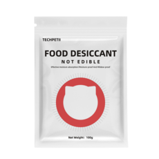 TECHPETII 食品乾燥劑 防潮 防霉 100g, 乾燥劑, 1個, 1ml