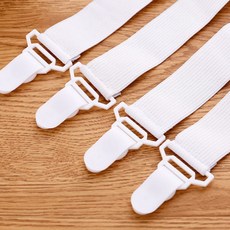 침대 매트리스 패드 고정 커버 밀림 방지 집게 4Paja9+7PqO