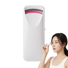 나무팩토리 온열 뷰러형 속눈썹고데기, 화이트