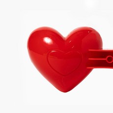 눈집게 하트(대) 눈사람 겨울놀이 눈뭉치 모양만들기 _050613