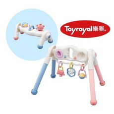 @企鵝寶貝@TOYROYAL樂雅 寶寶二合一智育健力架 嬰兒健身架 彌月禮 TF3811, 1個