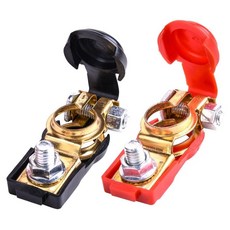 구리 배터리 단자 퀵 양극 터미널 음극 밧데리 클램프 접지 릴리즈, A. 기본형 합금캡