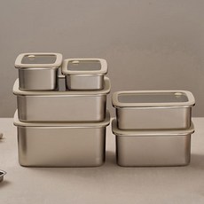 바겐슈타이거 무연마제 클라 스텐304 밀폐용기 반찬통 600ml 1개