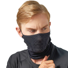 타이트엔드 R6X 아쿠아 자전거 쿨마스크, 1개, 블랙