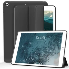 Apple iPad 10.2 7th 8th 9th Generation 마그네틱 플립 스마트 커버 7 8 9 2019 20220 용 자동 웨이크 &, 06 Black
