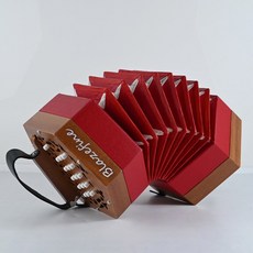 육각 콘서티나 베이스 악기 램프 나사 음악 푸시풀 전압 교육 플레이트 초보자 20번 우드, 원목 순홍 풀무 30키 (밀당이음)