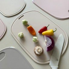 리브야 국내생산 플래티넘 실리콘 도마, 블러쉬핑크, 1개