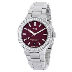오리스 아퀴스 오토매틱 다이아몬드 남녀공용 시계 01 733 7766 4998-07 8 22 05PEB 926393
