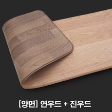현실남매 샤이닝스타 북유럽 감성 주방매트, 3(양면)연우드+진우드, 1개