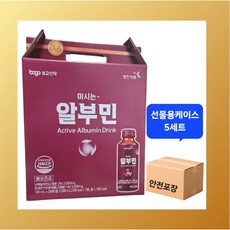 영진약품 마시는 단백질 알부민 파손방지안전포장, 100개, 100ml