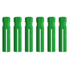 6Pcs/세트 다트 플라이트 윙 세이버 프로텍터 알루미늄 다트 윙 교정기 고정, Green