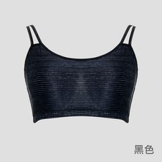 慕奶衣【602】無鋼圈 膠原蛋白布料 超舒適 零著感 內衣 新款推薦, 1個, 黑色,XXL38-40
