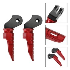 GAOKINMOTO Triumph Bonneville T100 T120 前腳踏板, Red, 1個, Red