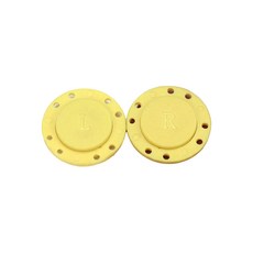 자석단추 가방자석 11mm-26mm, 1개, 자석단추22mm-노랑