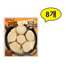 동원)리얼관자크랩스버터, 8개, 72g