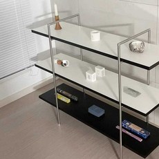 3단 거실 선반 북유럽 모듈 테이블 인테리어 랙 장식, 1개