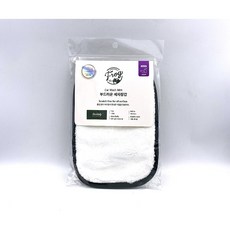 프로그 부드러운 세차장갑 (극세사 모/풍성한거품), 화이트, 1개