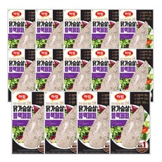 하림 닭가슴살 블랙페퍼, 100g, 14개