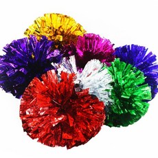 응원 퍼포먼스용 치어리더 수술봉 2p 응원포인트 퍼포수술 야광수술, 블루