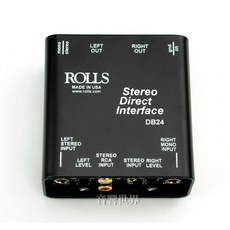 ROLLS DB24 被動式DI Box 阻抗轉換器 - Made in USA, 1個