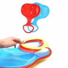 간편휴대 컴팩트 엉덩이모양 썰매 눈썰매장 모래언덕 잔디밭