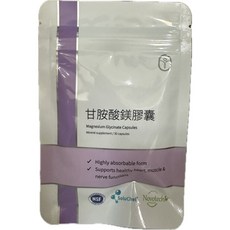 德創 甘胺酸鎂膠囊 高單位螯合鎂, 1個, 30顆