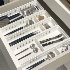 오너클랜 주방 서랍 정리 트레이 싱크대서랍정리 주방수납정리 주방수납 주방정리용품 주방수납함, 소형