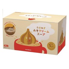marukome 洋蔥味噌奶油沖泡濃湯 20包入