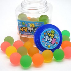 500 야광형광탱탱볼 1통40개 렌덤낱개1개, 1개