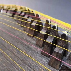 巨匠工廠古箏琴弦 黃金弦 進口鋼絲弦 全套21根 專業演奏級, 1個, 四根彩弦