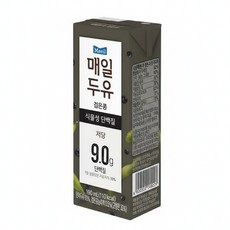 [매일유업] 매일 두유 검은콩 190ml x 48팩, 48개
