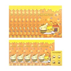 일본 라이센스 폼폼푸린 편지지 편지봉투 세트, 상세페이지 참조, 상세페이지 참조