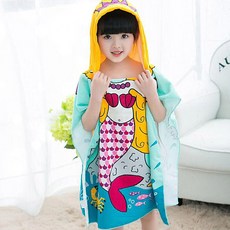 후드타월 어린이 목욕가운 비치수건 유아비치수건 수영장수건후드 어린이비치타월