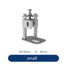 전자 패턴 재봉틀 자동 압력 재료 그릇 모양 보조 프레서 발 사각 바닥 프레임, 1)Small