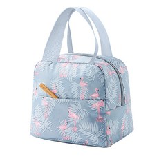 玻璃分隔飯盒 便當盒, 1個, 火烈鳥小包