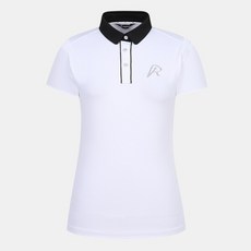 레노마골프 여성 카라 배색 반팔 티셔츠 RWTYM6115-101 2802802