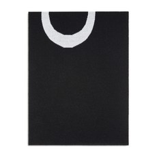 핀코 로고 디테일 울 스카프