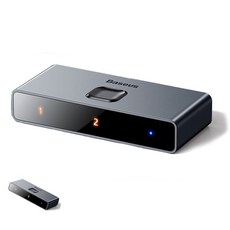베이스어스 매트릭스 HDMI 선택기 (1in2 또는 2in1출력선택) (CAHUB-BC0G), 1세트